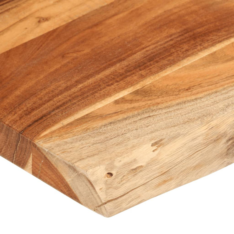 Solid Wood Table Top, 2.5cm H x 90cm W x 80cm D