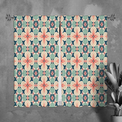 Paire de rideaux obscurcissant en polyester Khole
