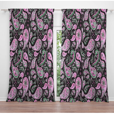 Paire de rideaux obscurcissant en polyester Humbermede