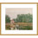 «The Banks of the Canal at Moret-sur-Loing» par Alfred Sisley, impression giclée encadrée
