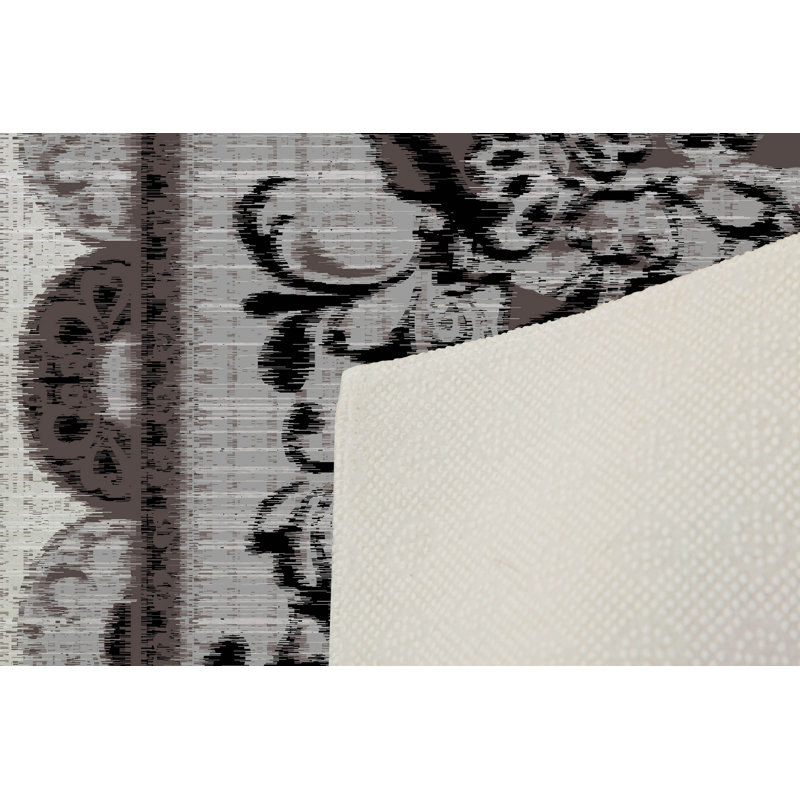 Premium 3D Printed Carpet, 4 x 6 ft, 100% Polyester, 0.04 in Pile Height | Antibacterial, Non-Slip PVC Dot Underside, Machine Washable | Ideal for Living Room, Bedroom, and Playroom, Stylish & Durable Design