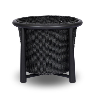 Kernan Basket-Single Twisted Black Hyacinth