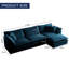 Canapé modulaire 4 pièces rembourré