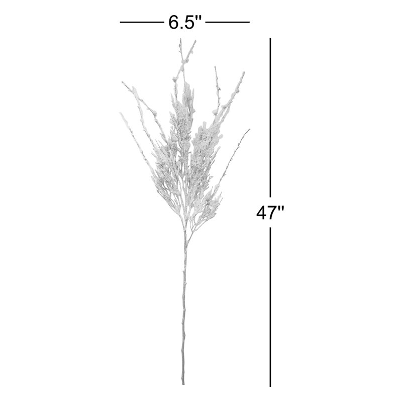Frosted Pine Artificial Christmas Spray - 47"