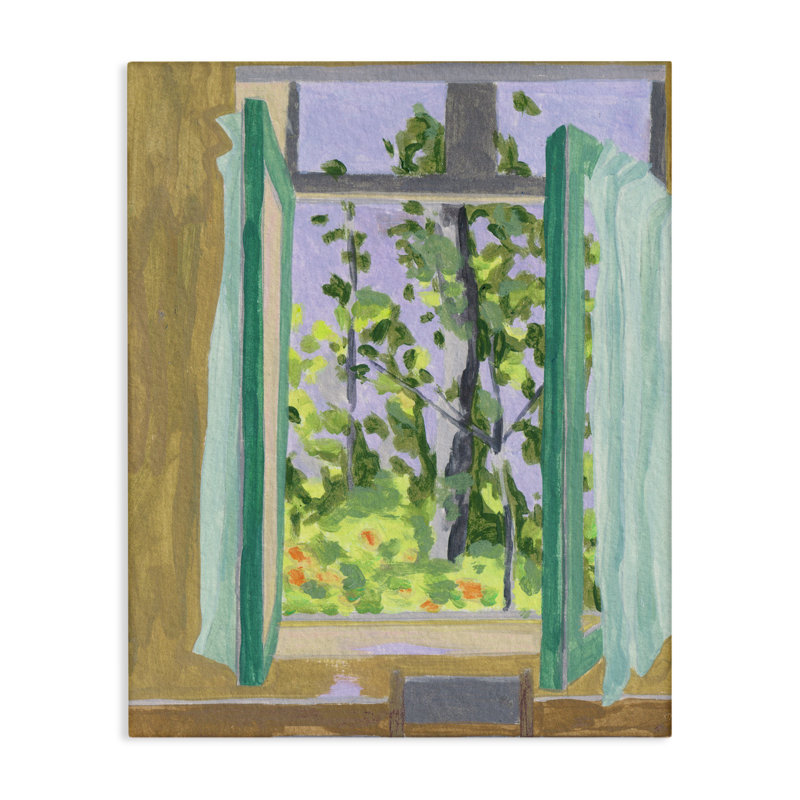 Un siège pour toile printanière, design par Melissa Wang, H 40 po x l 30 po
