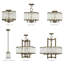 Plafonnier semi-encastré 3 lumières Belisle-54244292