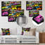 «Retro Futur Melodic Beats II - Cassette Tapes», art mural en métal MT132379-2110839238