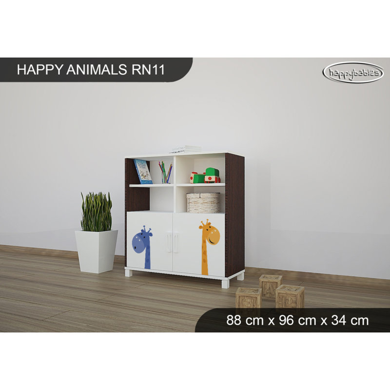 88cm W Kids Cube, Chestnut