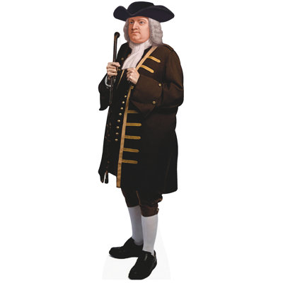 William Penn Older Cardboard Cutout Standup