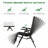 Casey-Jo Outdoor Metal Chaise Lounge