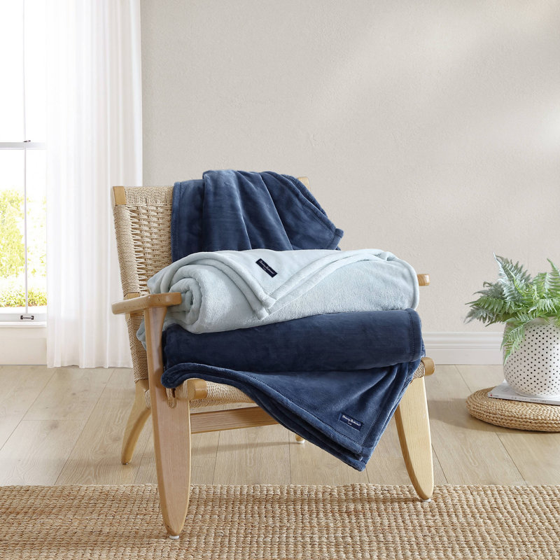 Blanket, Twin, Medium Blue
