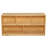 5 Compartment Manufactured Wood Shelving Unit