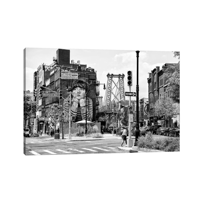 Brooklyn by Philippe Hugonnard - Print on Canvas, 66.04cm H x 101.6cm W x 3.81cm D, Wrapped Canvas