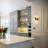2-Lights- Dimmable Cylinder Candle Wall Light