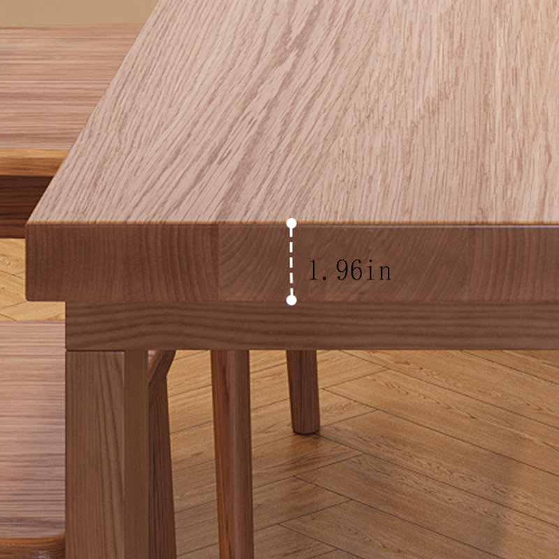 Table de salle à manger Michelangela, L 27,55 po x L 55,11 po