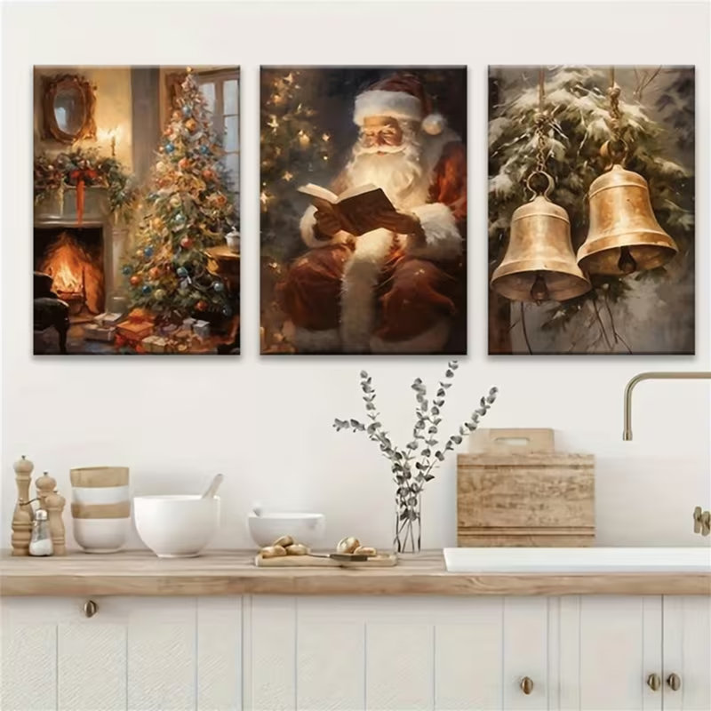 3 Piece Wrapped Canvas Print