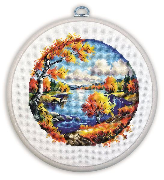 Autumn Counted Cross Stitch Kit by Alisena 1293A