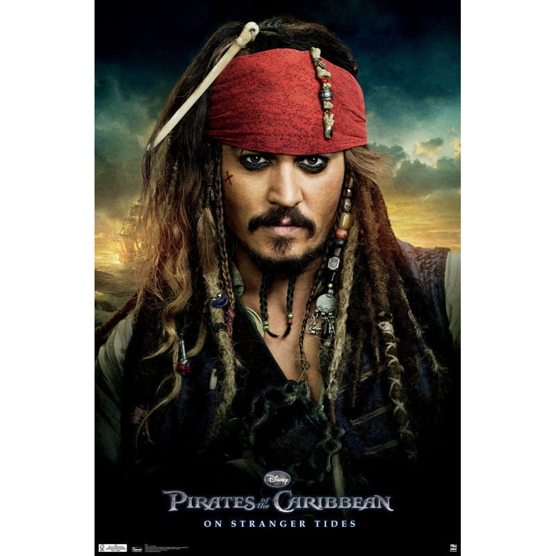 Impression sur papier 4-one les pirates des caraïbes