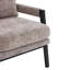 Fauteuil d'appoint rembourré en chenille de style Mid-Century-444381144
