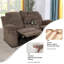Canapé inclinable en Corduroy-653002676