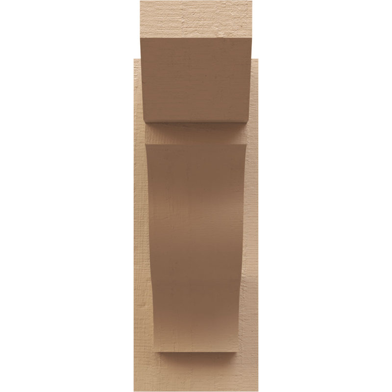 Bois de cèdre brut Funston Slat, H 16 po x l 6 po x P 16 po