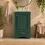 Ensemble meuble-lavabo moderne de 20,2 pouces avec lavabo en céramique et porte à fermeture en douceur