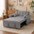 55.1-Inch Convertible Sofa Bed-2071227616
