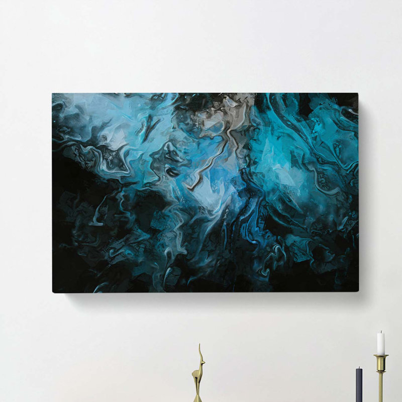 Crazy for You in Abstract - Wrapped Canvas, 35cm H x 50cm W x 3cm D