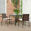Chaise de patio avec coussin Ruslana