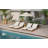 Outdoor Chaise Lounge Chair with 6-Position Adjustable Backrest