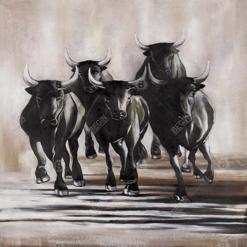 "Group Of Bulls"