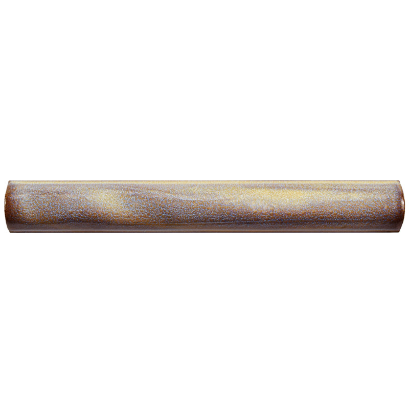 Antic Special 3/4 in. x 6 in. Glossy Ceramic Wall Tile, Brun / jaune