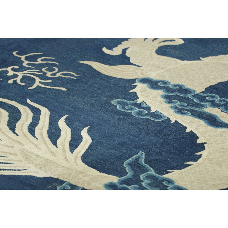 One-of-a-Kind 9'x11'6 Hand Knotted Area Rug
