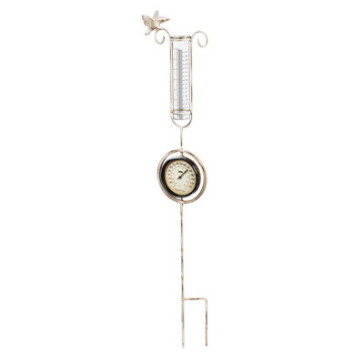 Thermomètre 36 po et piquet de pluie
