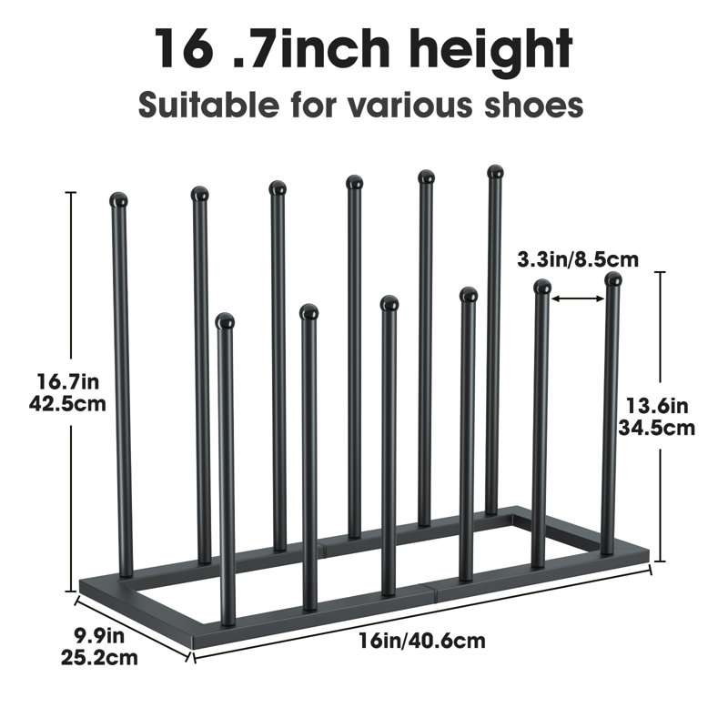 Rangement pour 6 paires de bottes