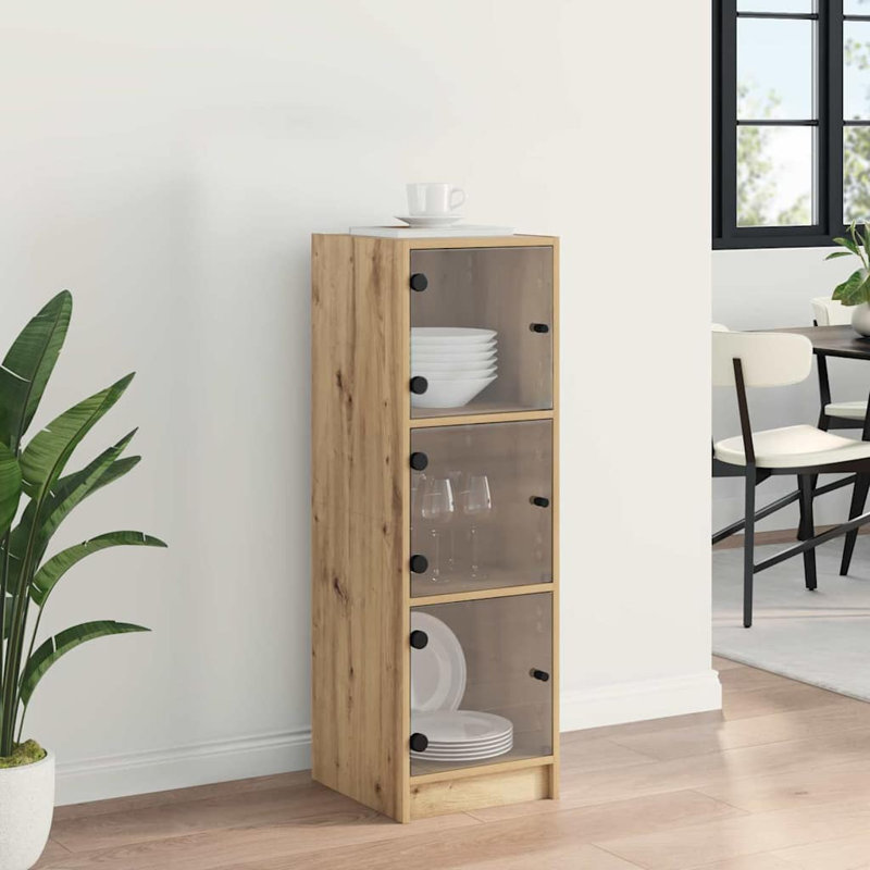  Highboard Artisan Oak 35 X 37 X 109 Cm Engineered Wood, Artisan Oak