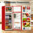 BANGSON 7.7 Cu.Ft, 2 Doors Apartment Size Fridge with Top Freezer-121532473