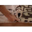 Tapis oriental abstrait 5 x 8