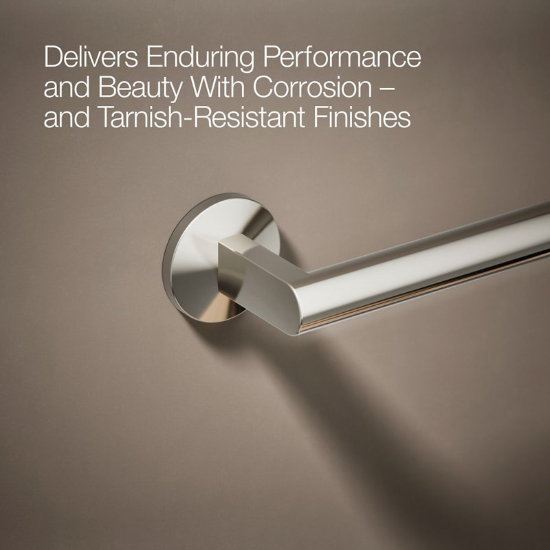 Components Towel Bar, Vibrant Polished Nickel, 30"W