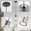 Luminaire suspendu cylindrique à 1 lumière Roha