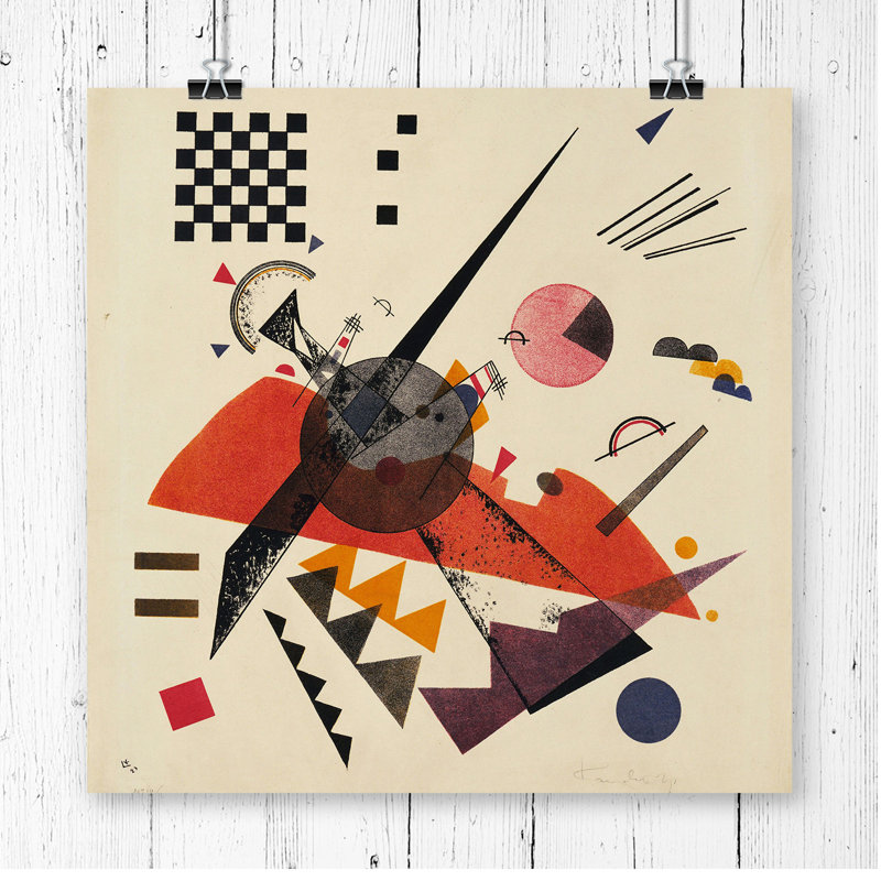 Wassily Kandinsky - No Frame Print, 60.96 x 60.96cm