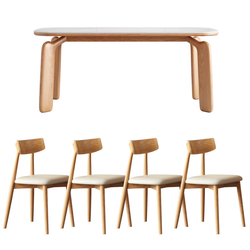 Table de salle à manger Modern, H 29,92 po x L 62,99 po x l 31,49 po