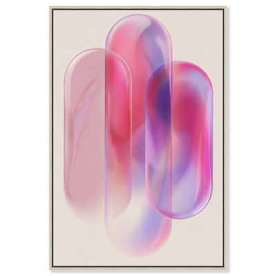 Pink Topaz Gradient Print by Oliver Gal