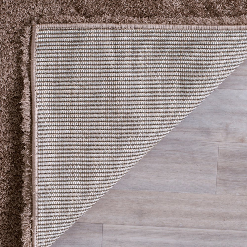 Tomberlin Velvet Shag Performance Solid Color Rug, Rectangle 9' x 12'