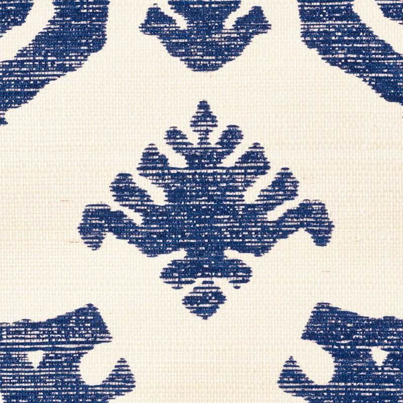 Papier peint Regalia Sisal, Bleu