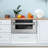 Cosmo 1.2 Cubic Feet 1000 Watt Microwave Drawer with Sensor Cooking