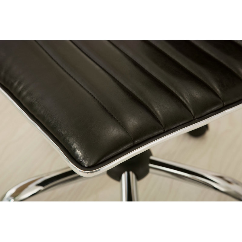 Chaise de bureau Chromel, Noir