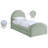 Chiu Chenille Fabric Upholstered Trundle Bed-1544829173