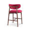 Zeidler Upholstered Counter Stool with Solid Wood Frame-1956358087