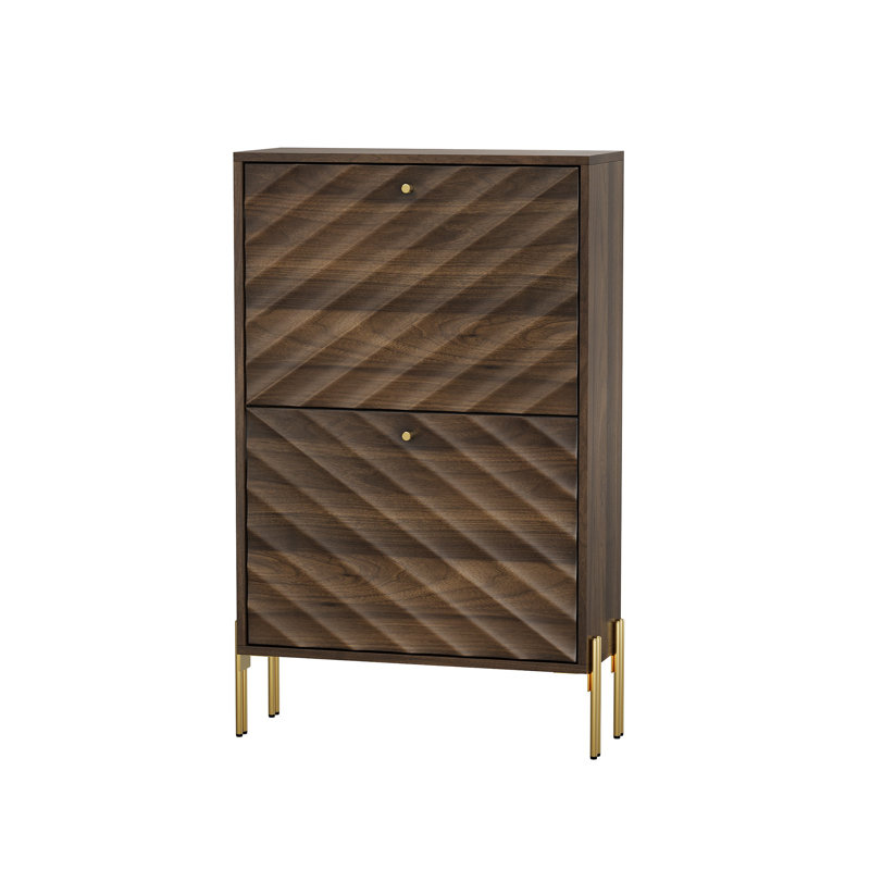 Armoire de rangement pour chaussures autoportante 10 paires